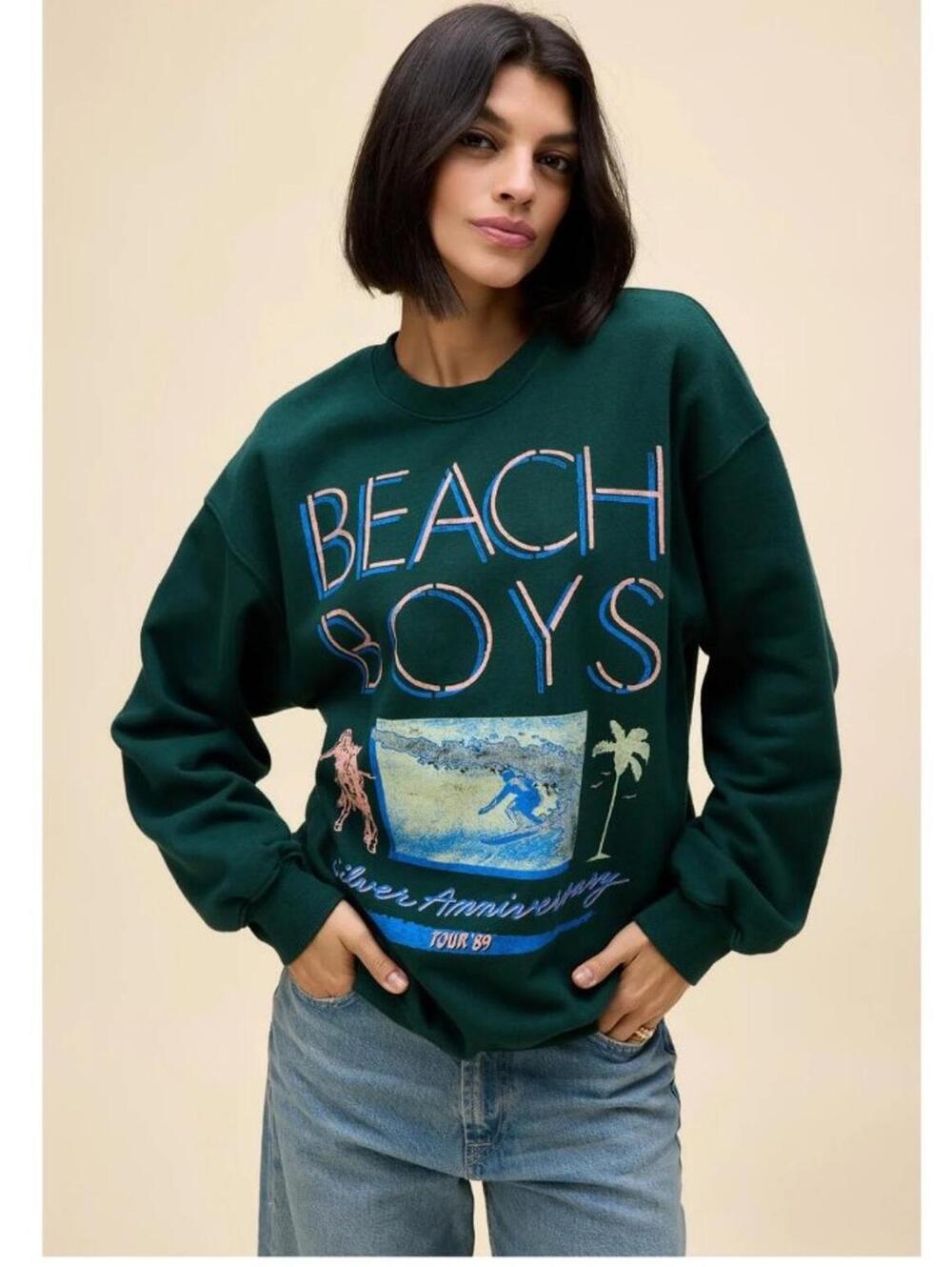Daydreamer Beach Boys Silver Anniversary BF Crew (XL)